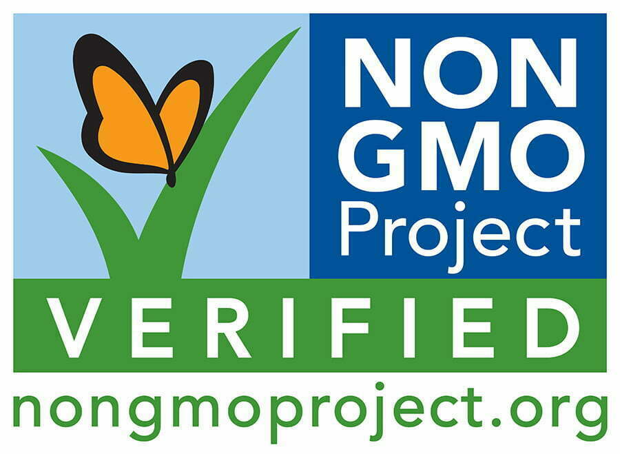 Wedderspoon Manuka honey drops with ginger throat lozenges Non GMO Project Verified logo