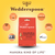 Wedderspoon Manuka honey drops with ginger red packet of throat lozenges showing ginger root and honey logo